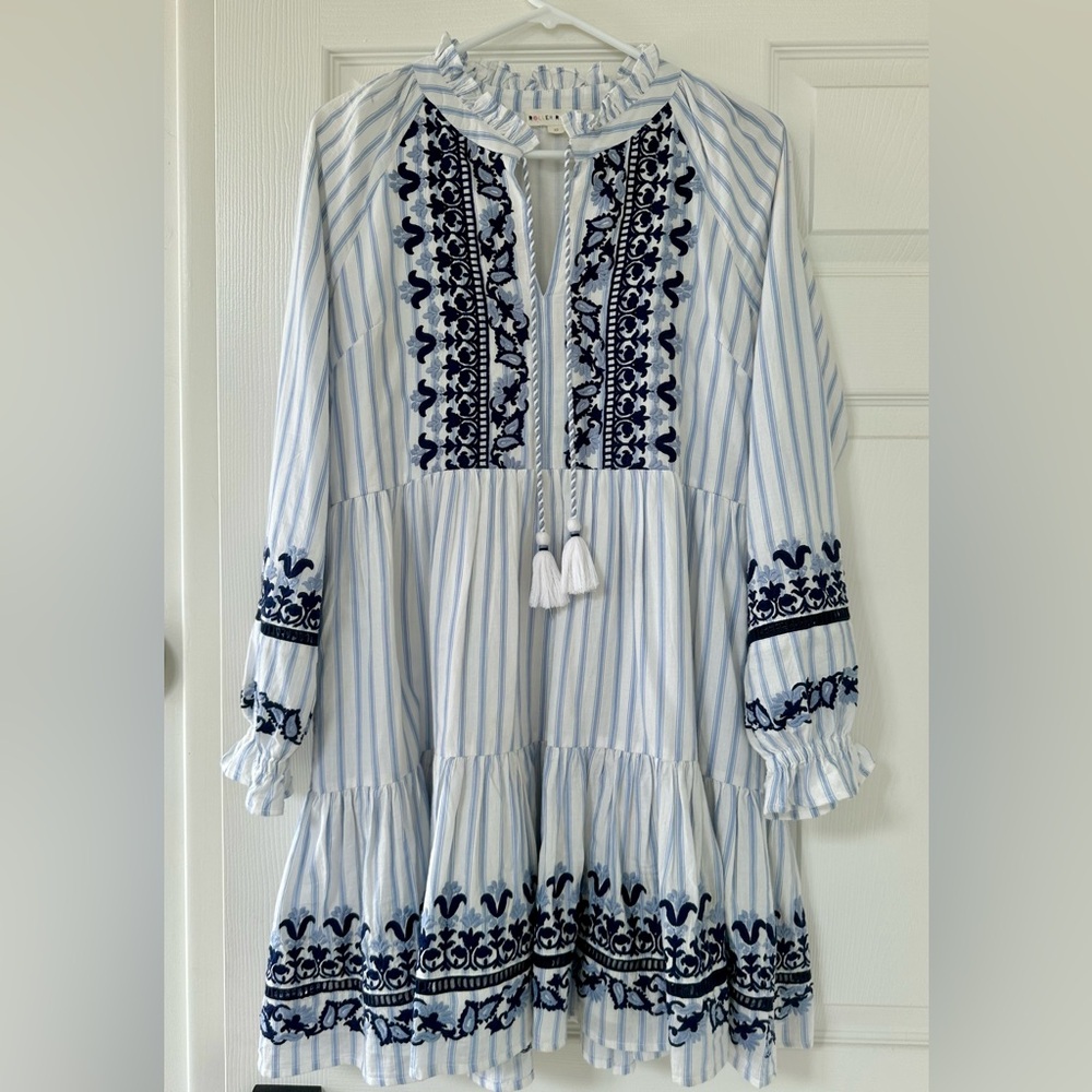 Roller Rabbit embroidered dress